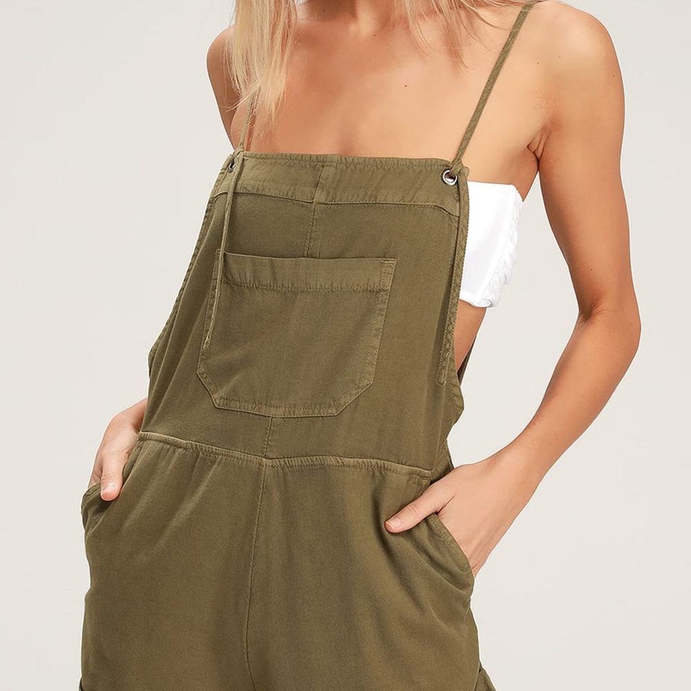 Olive Green Wild Pursuit Overalls
